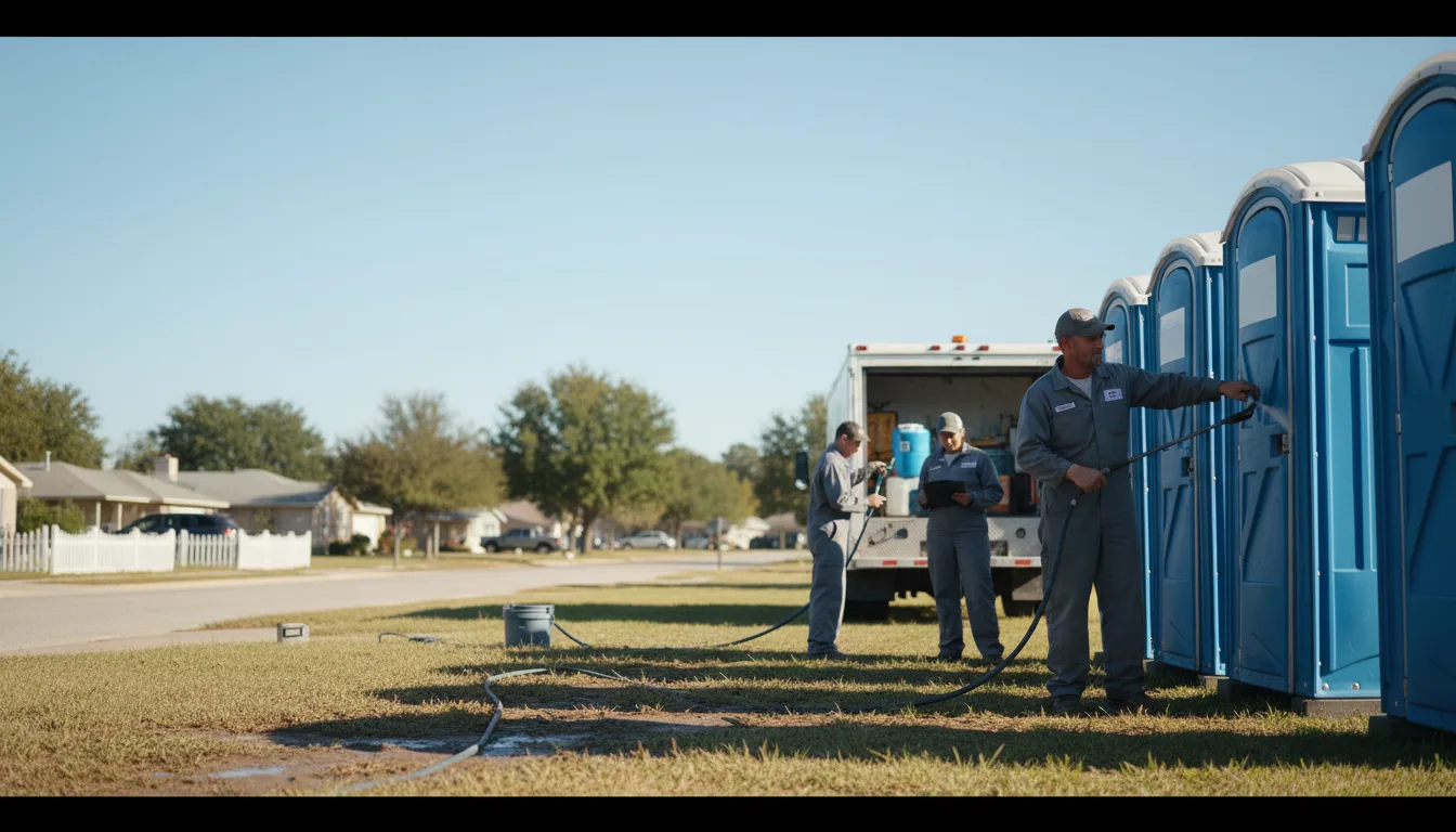 Long-Term Portable Toilet Rental in Ashland, KY near me
